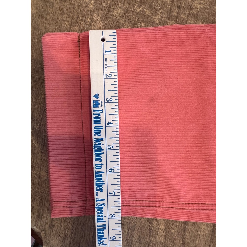 Urban Outfitters BDG Corduroy Carpenter Pants Coral Size 32 Grunge 90s Style - Picture 13 of 14